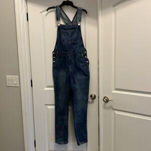American Bazi Denim Bib Overalls Size Large